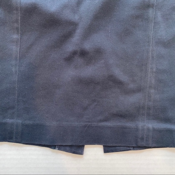 ANN TAYLOR PETITE SKIRT SIZE 10P SLIT ZIPPER BACK - Picture 2 of 5